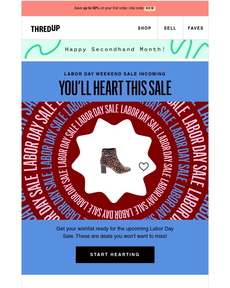 thredUP - The Labor Day Sale is around the corner!