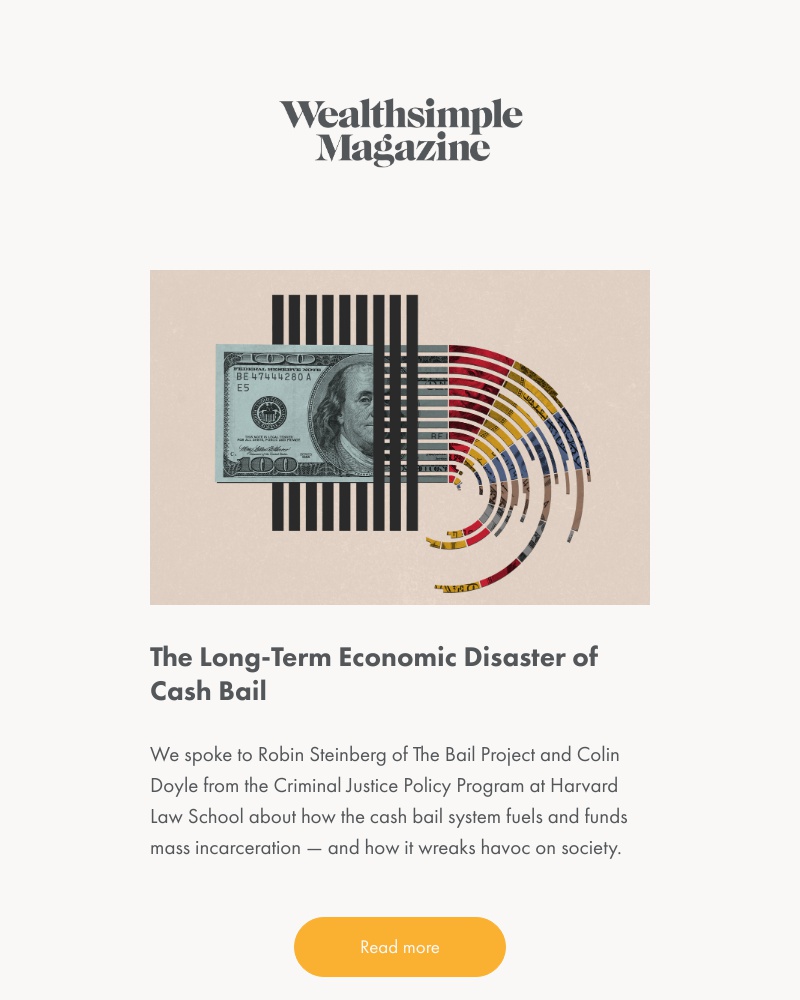 Wealthsimple - The Long-Term Economic Disaster of Cash Bail
