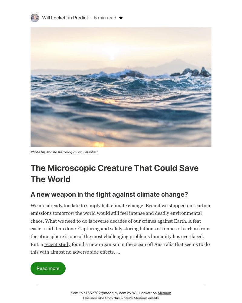 Medium - The Microscopic Creature That Could Save The World
