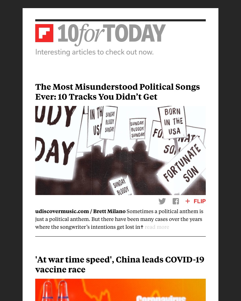 Flipboard - The most misunderstood political songs ever