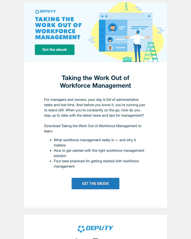 Deputy - The one thing that can make managing your team easier