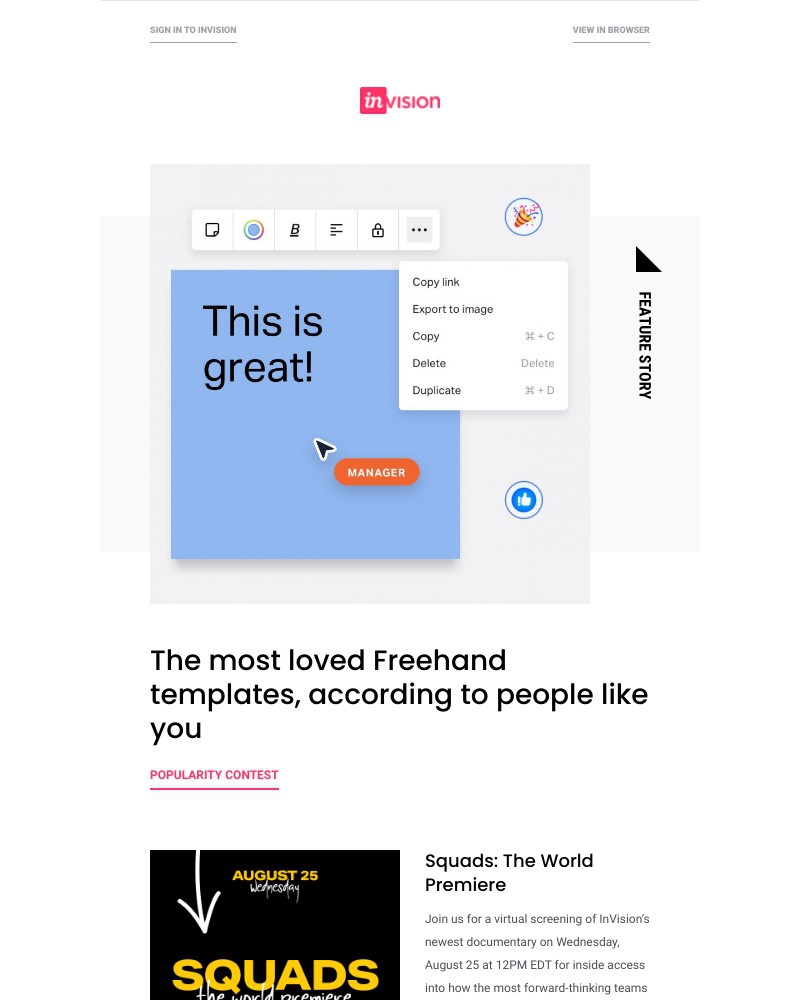 InVision - The people’s choice award goes to...