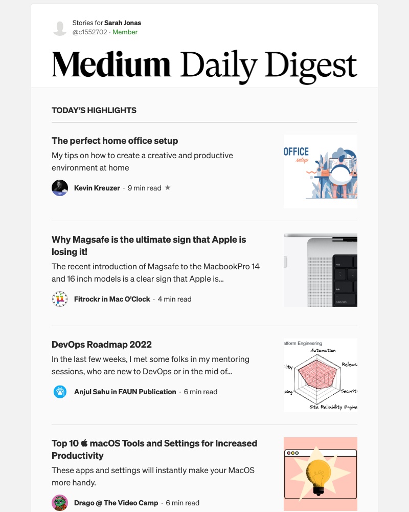 Medium - The perfect home office setup | Kevin Kreuzer