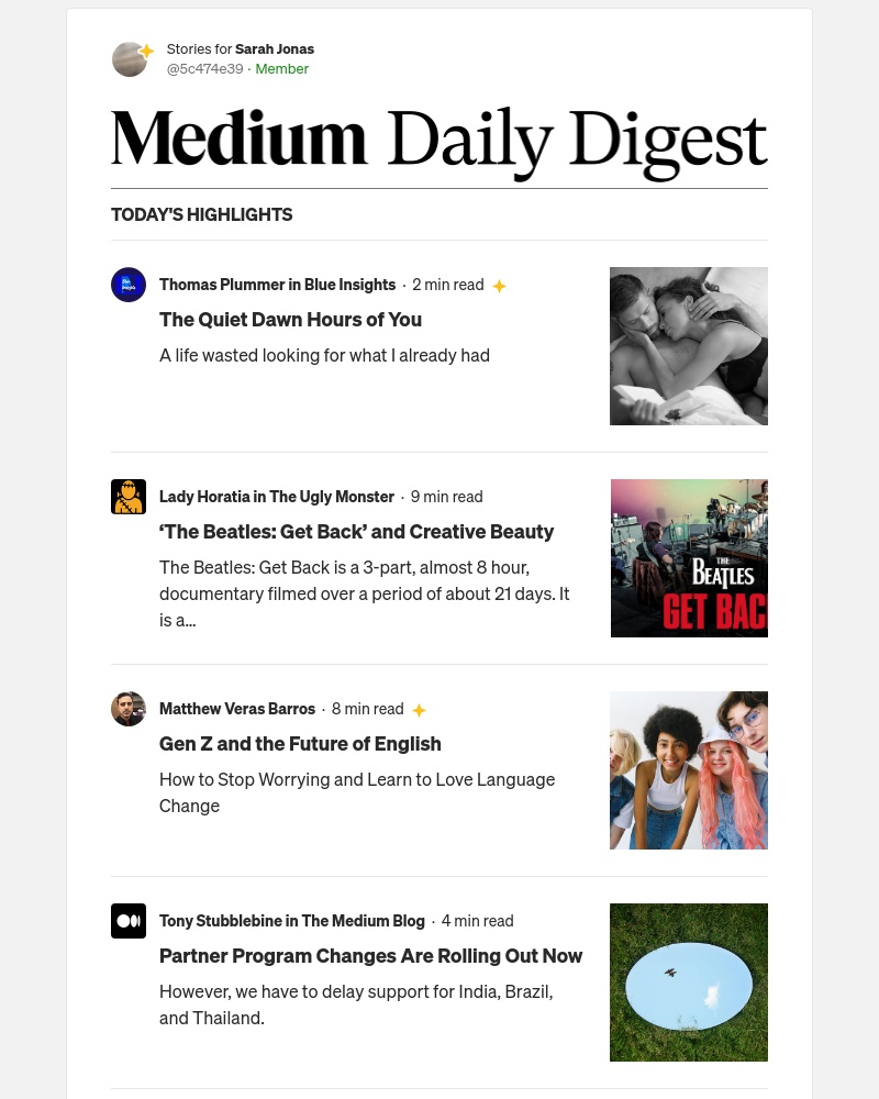 Medium - The Quiet Dawn Hours of You | Thomas Plummer in Blue Insights