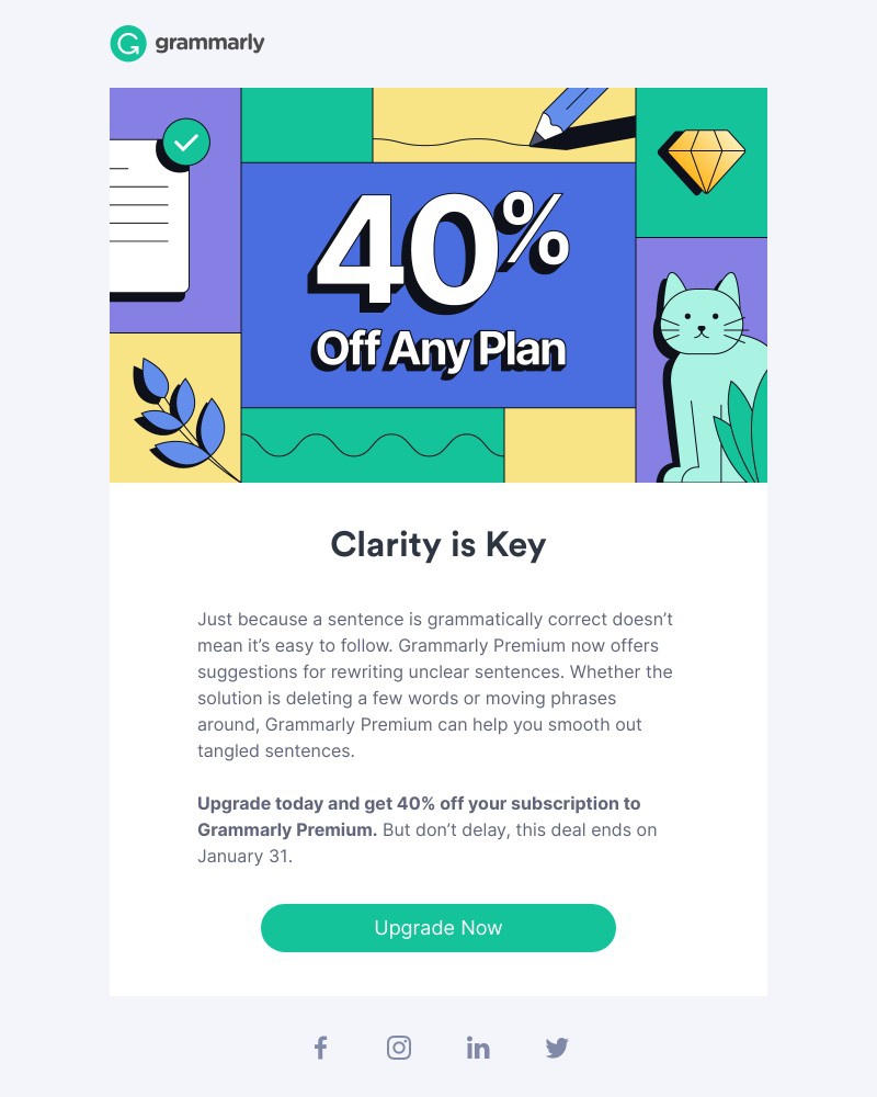 Grammarly - The savings are clear