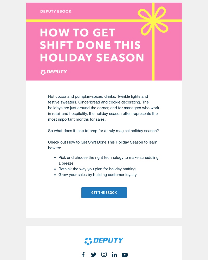 Deputy - The secrets that can make this season feel like a holiday miracle 🎁