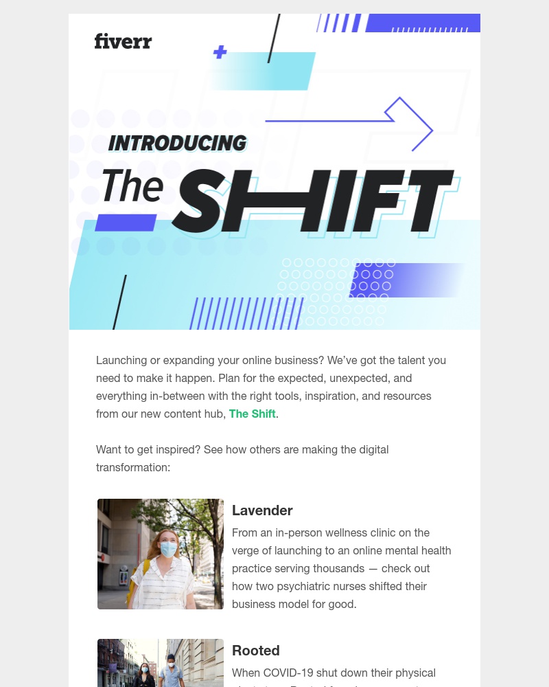 Fiverr - The Shift: Transforming your business starts here