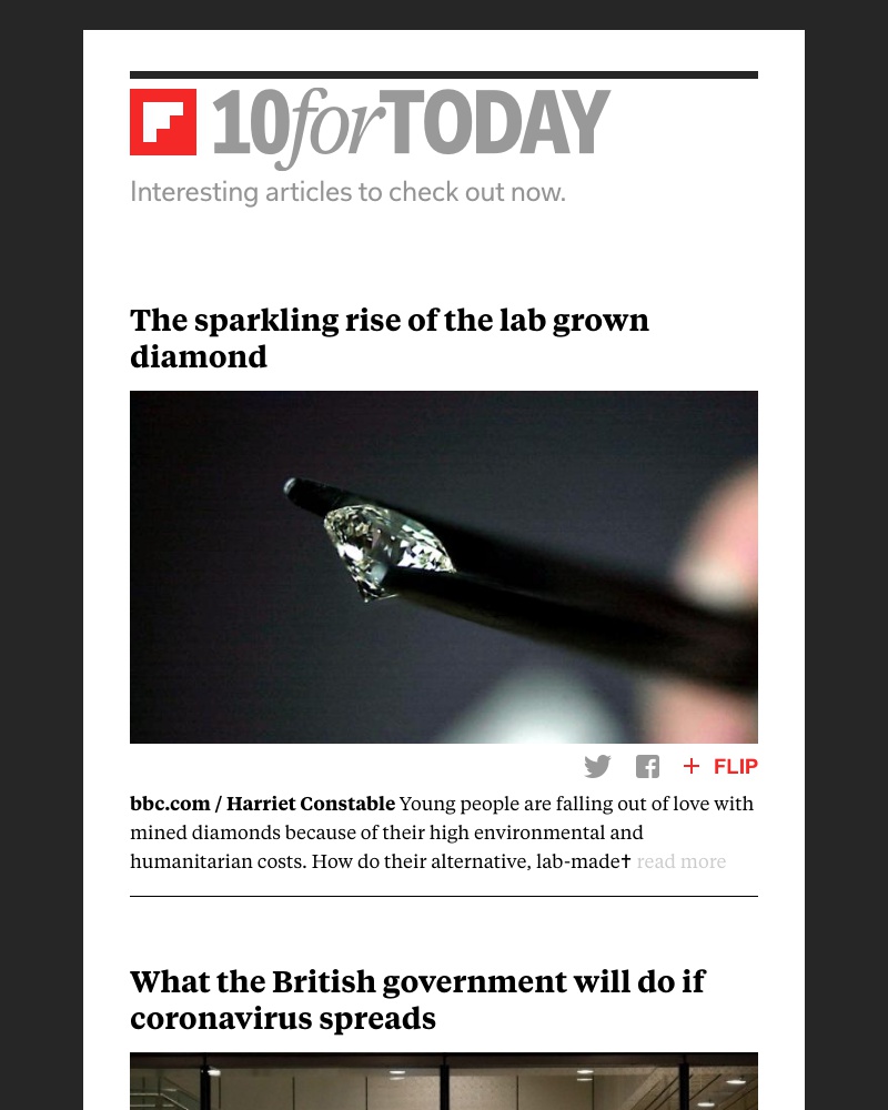 Flipboard - The sparkling rise of the lab grown diamond