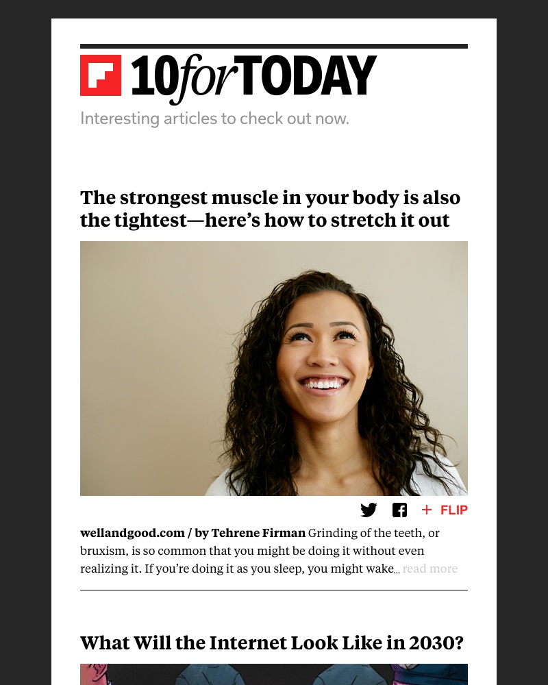 Flipboard - The strongest muscle in your body is also the tightest