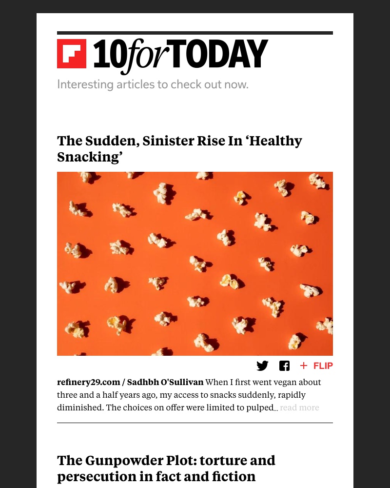 Flipboard - The sudden, sinister rise in ‘healthy snacking’