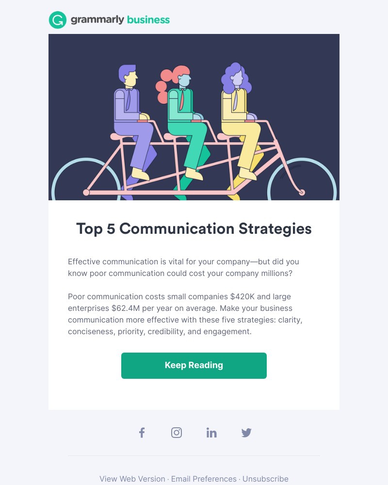 Grammarly - The top 5 business communication strategies to be more effective