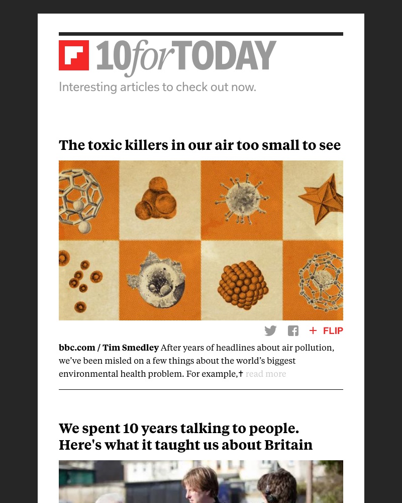 Flipboard - The toxic killers in our air too small to see