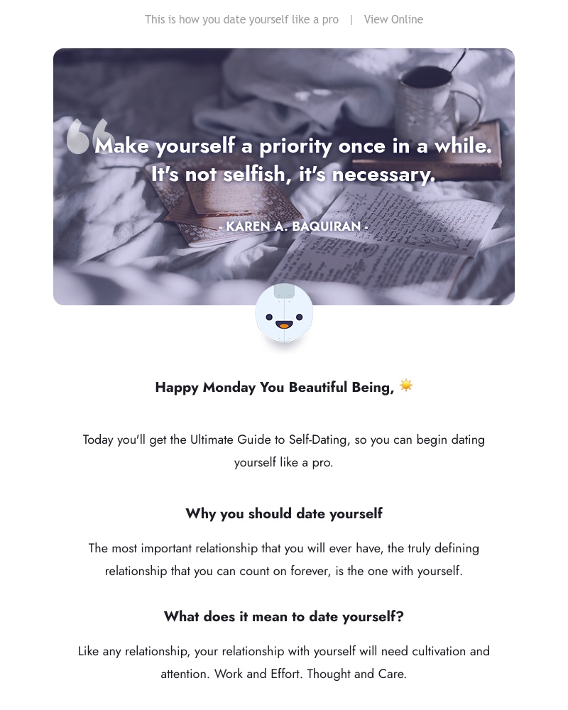Reflectly - The Ultimate Guide to Self-dating.