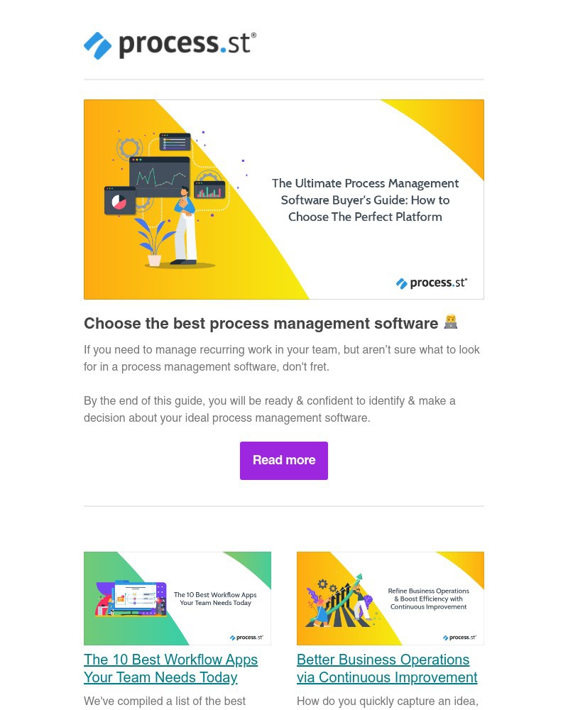 Process Street - The ultimate process management software buyer's guide! 💎