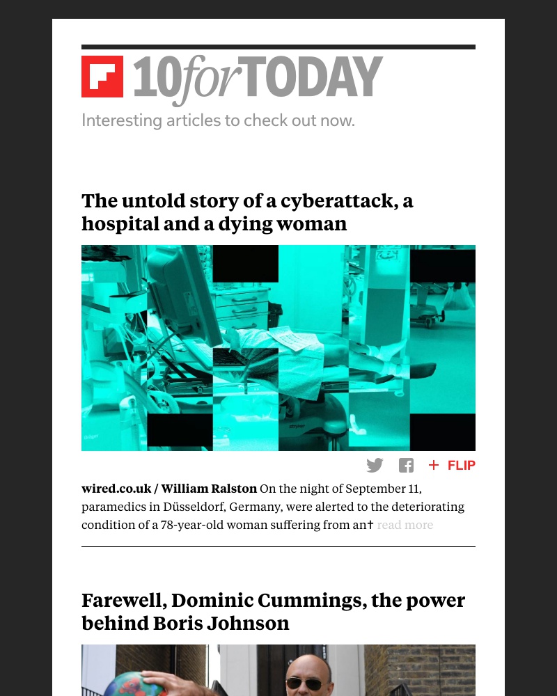 Flipboard - The untold story of a cyberattack, a hospital and a dying woman