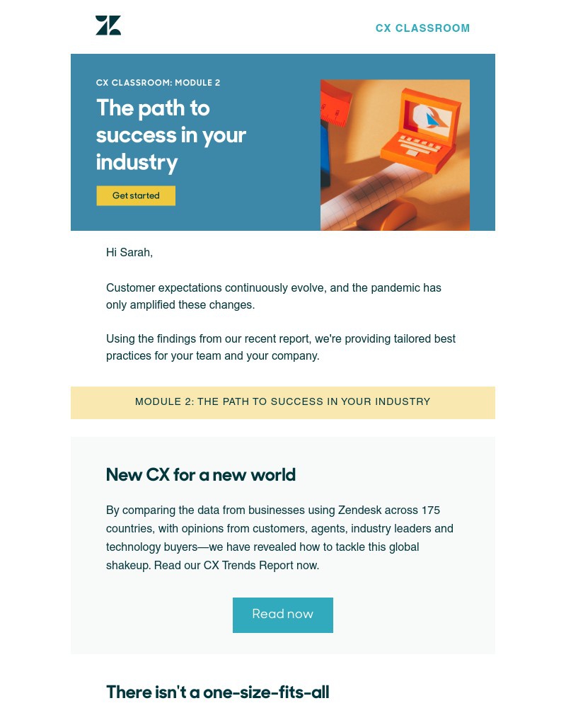 Zendesk - There isn't a one-size-fits-all when providing great CX