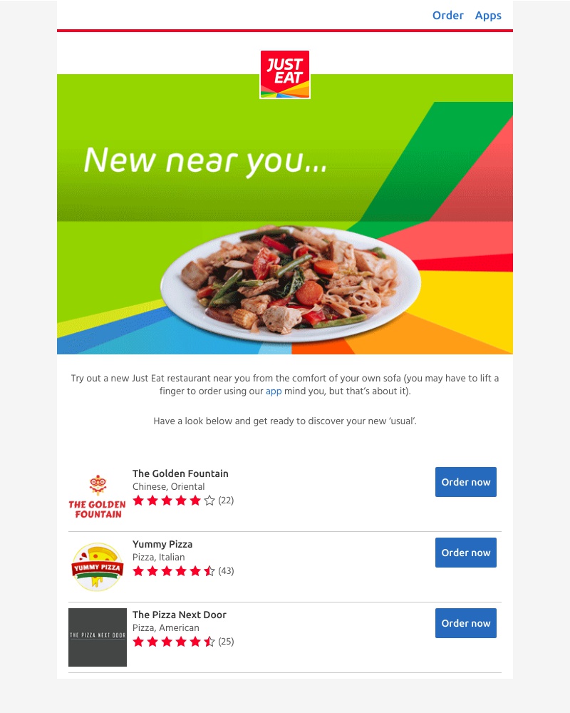 Just Eat - There’s a new kid on the block