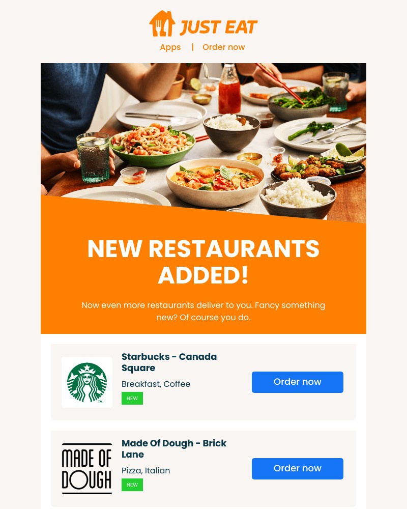 Just Eat - There’s a new kid on the block