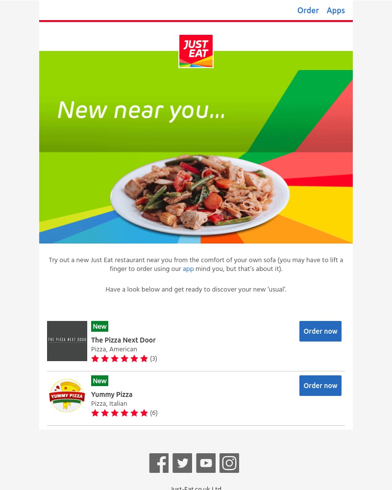Just Eat - There’s a new kid on the block