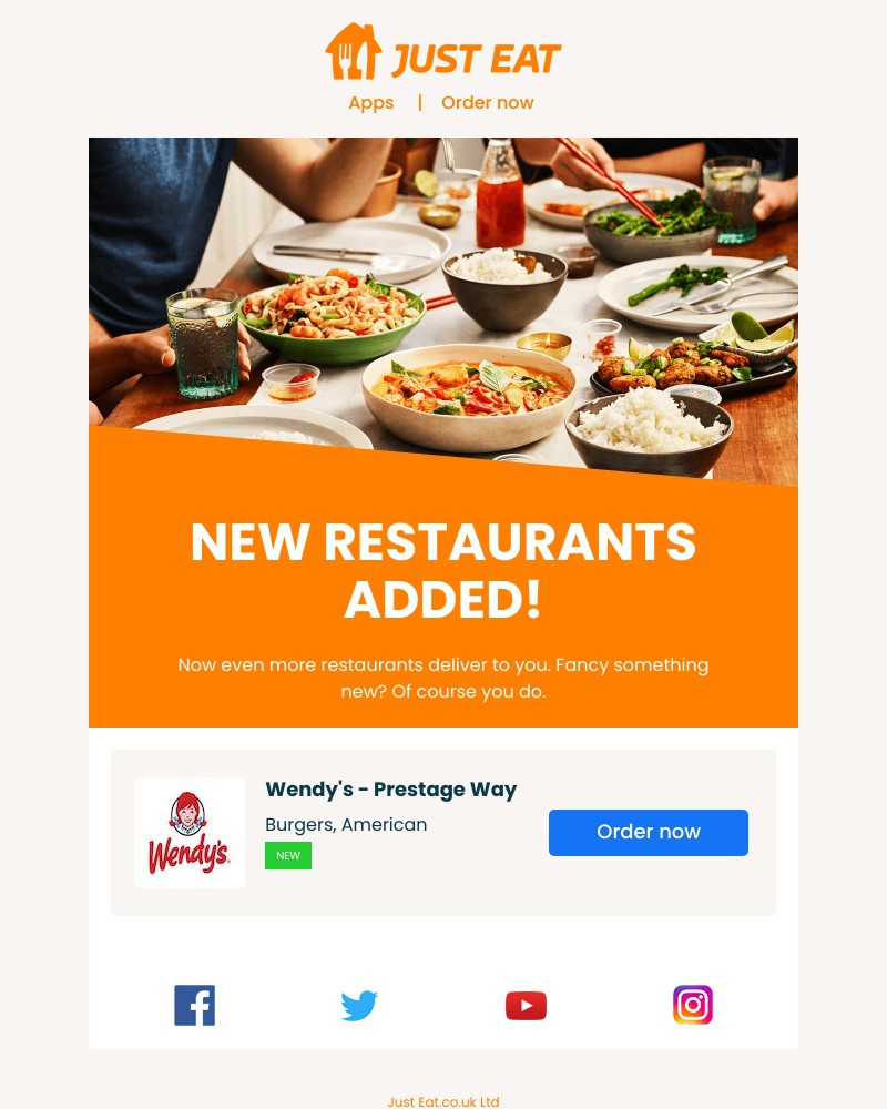 Just Eat - There’s a new kid on the block