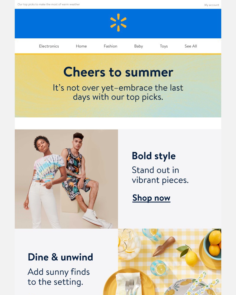Walmart - There’s still time for MAJOR summer fun🌞