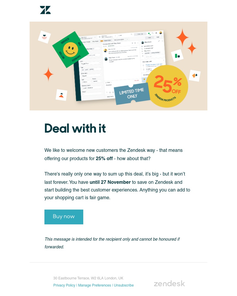 Zendesk - There’s still time to get 25% off Zendesk