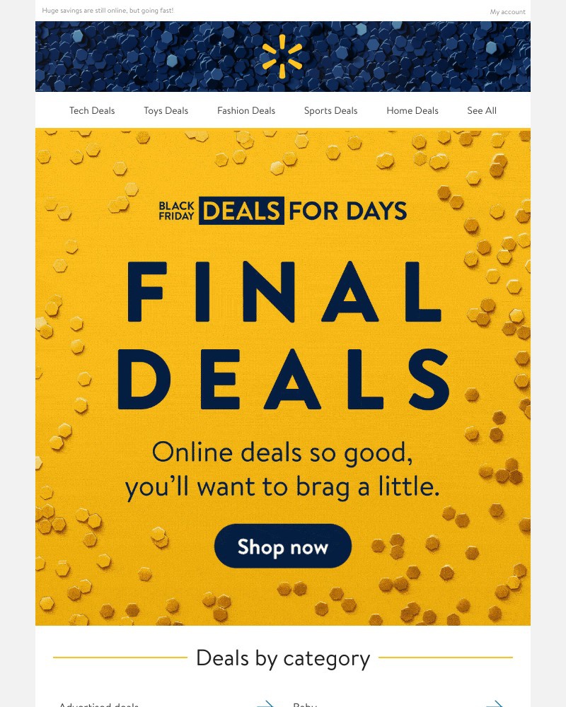 Walmart - These final DEALS are a real flex 💪