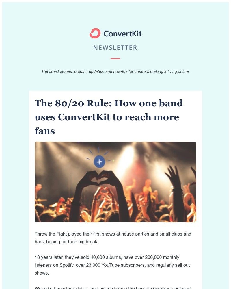 ConvertKit - Things to check before you click "send" on emails