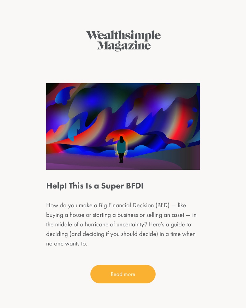 Wealthsimple - This Is a Super BFD!