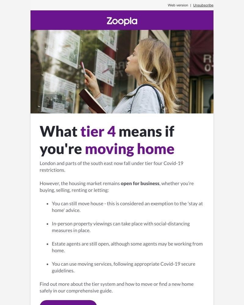 Zoopla - Tier 4: what it means for the property market