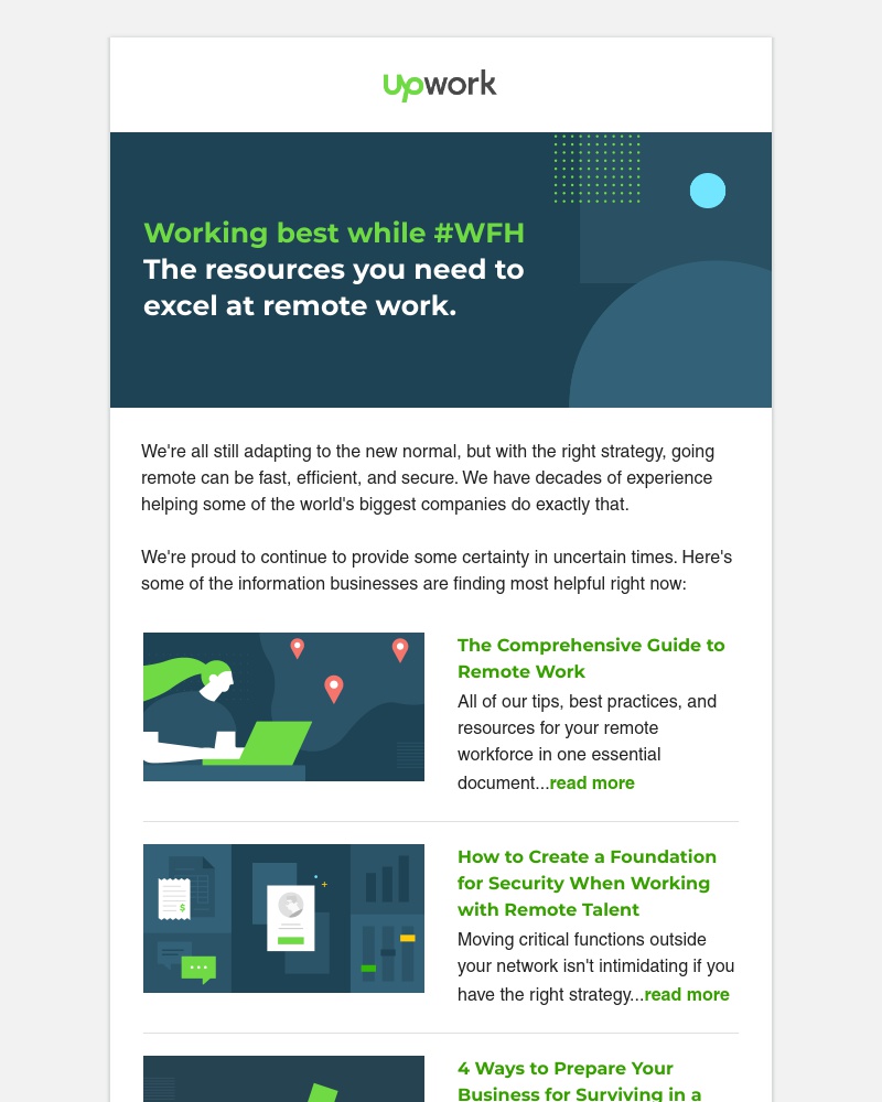 Upwork - Tips and tools for remote work success