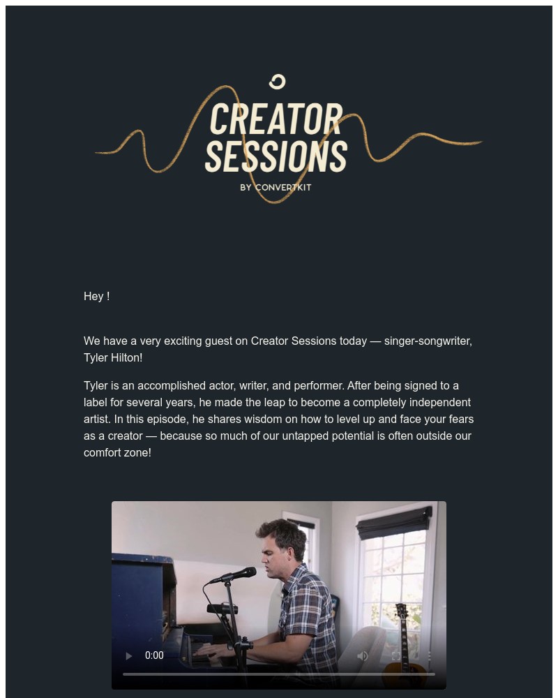 ConvertKit - Tips for leveling up and facing your fears as a creator