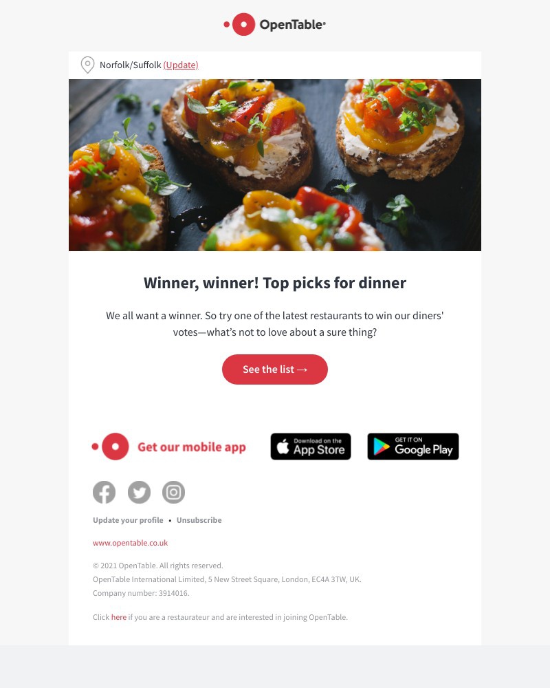 OpenTable - Top 10 Restaurants in Norfolk/Suffolk