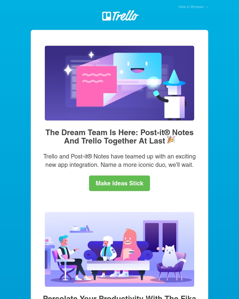 Trello - Trello + Post-it® = ❤️