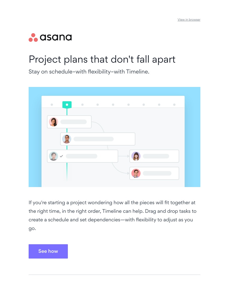 Asana - Trial tip: How to plan a project