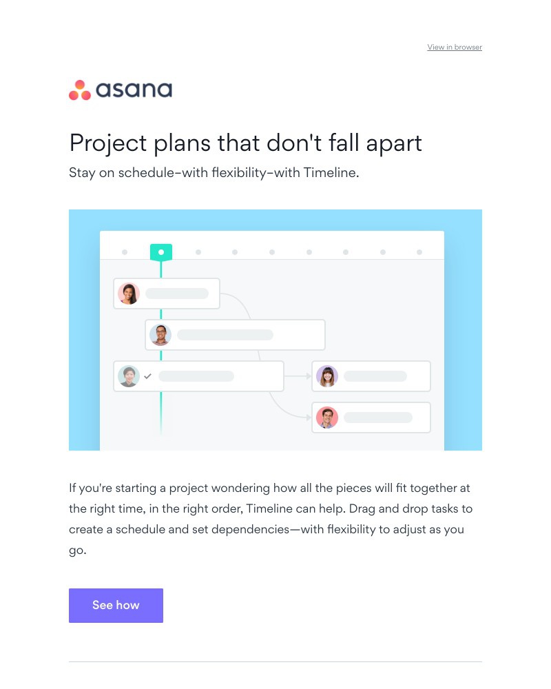 Asana - Trial tip: How to plan a project
