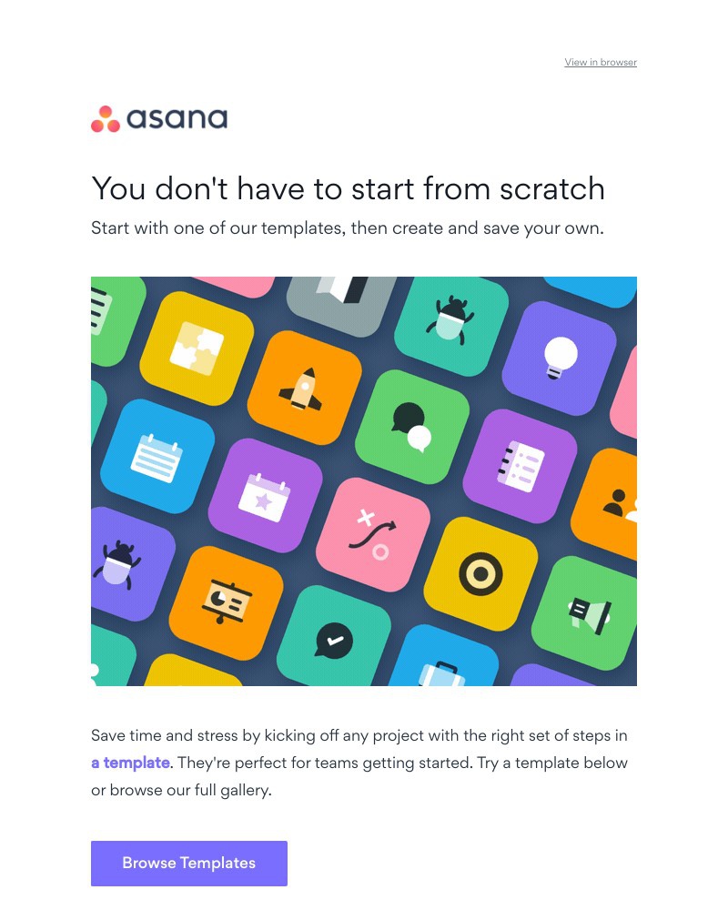 Asana - Trial tip: Simple project planning