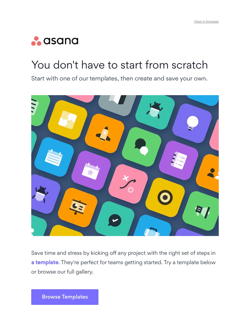Asana - Trial tip: Simple project planning