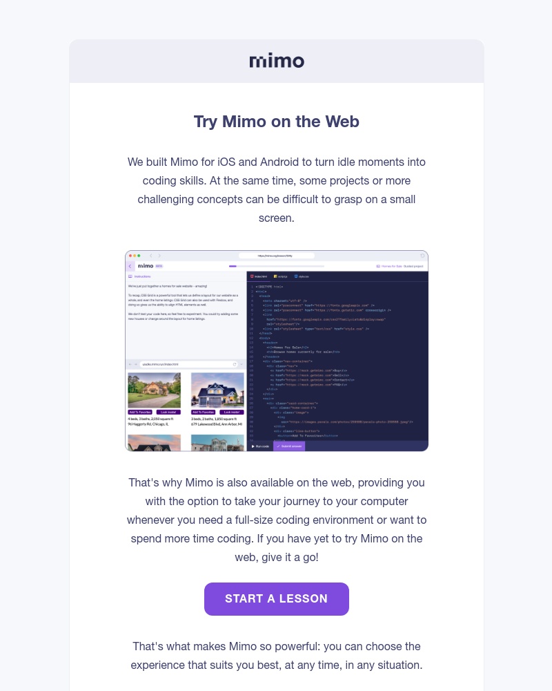 Mimo - 🧑‍💻 Try Mimo on the Web