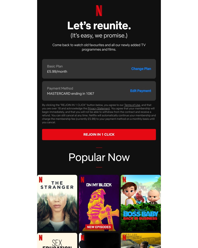 Onboarding on Netflix video screenshot