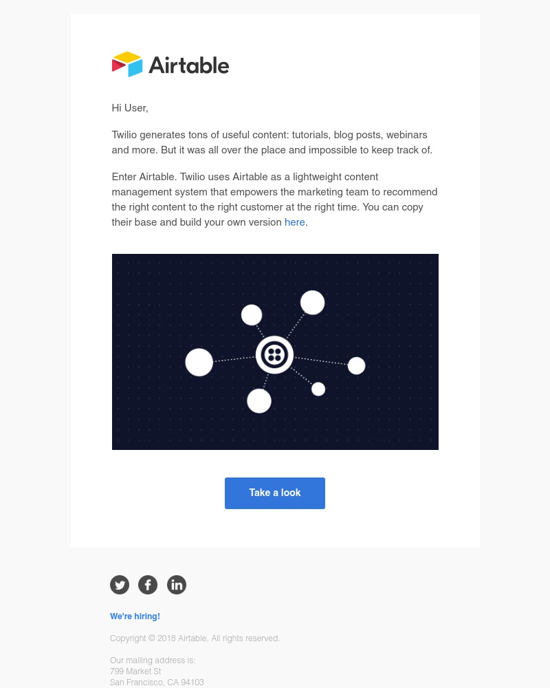 Airtable - Twilio's marketing team is powered by Airtable
