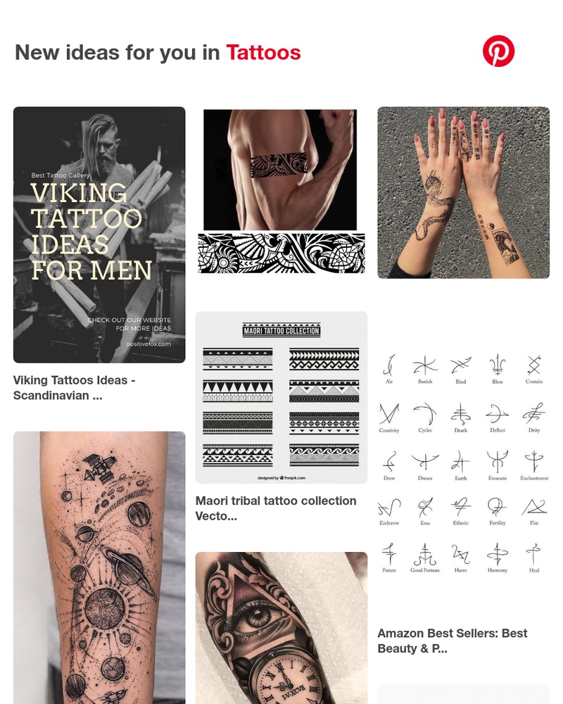 Pinterest - UI Feed, 📌 15 Tattoos Pins to check out