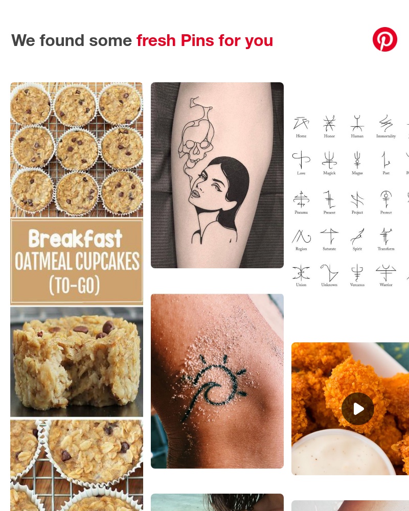 Pinterest - UI Feed, interested in Tattoos and body art and Small tattoos? 18 ideas picked for you