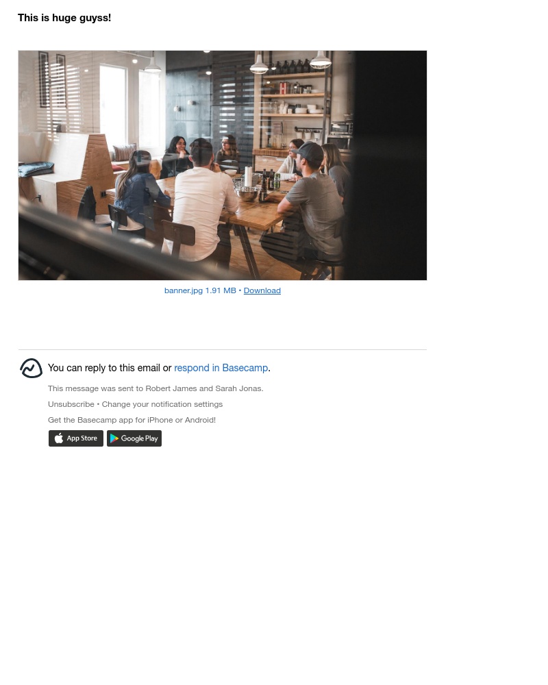 Basecamp - (UI Feed Redesign) ✨ New Funding round