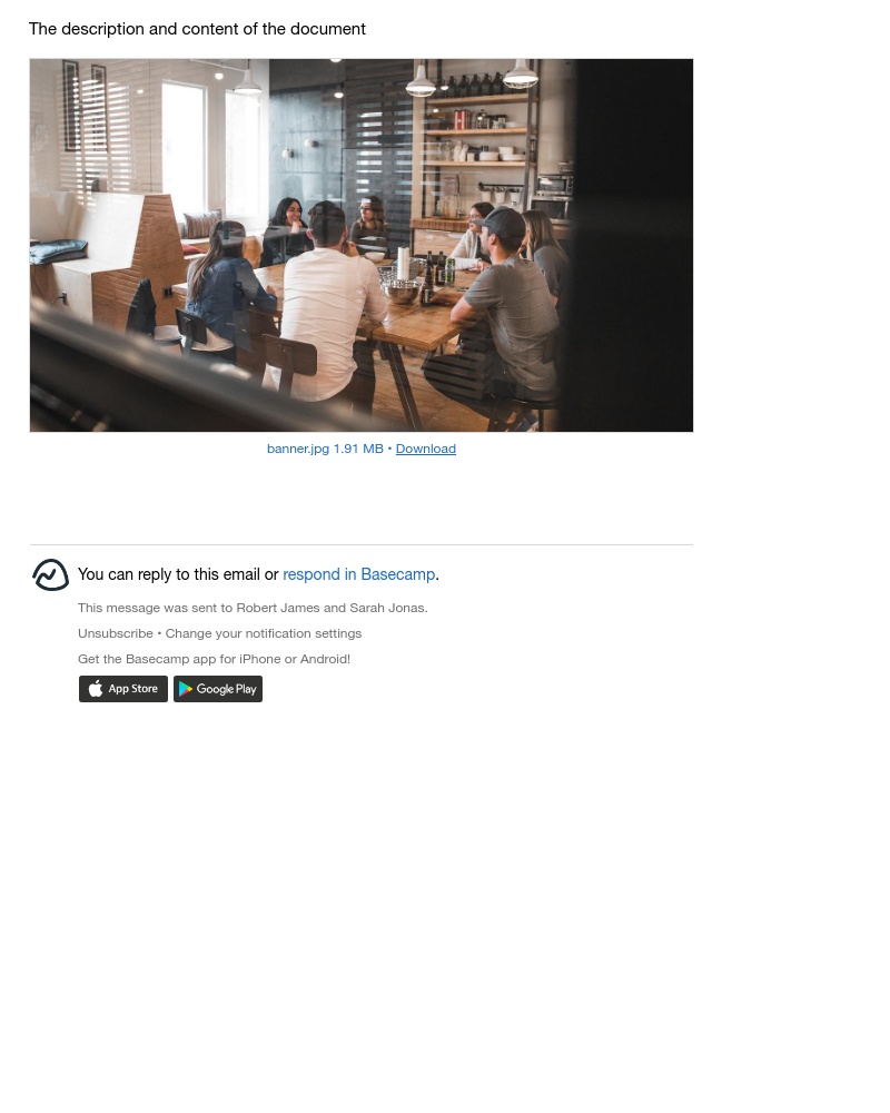 Basecamp - (UI Feed Redesign) This is title