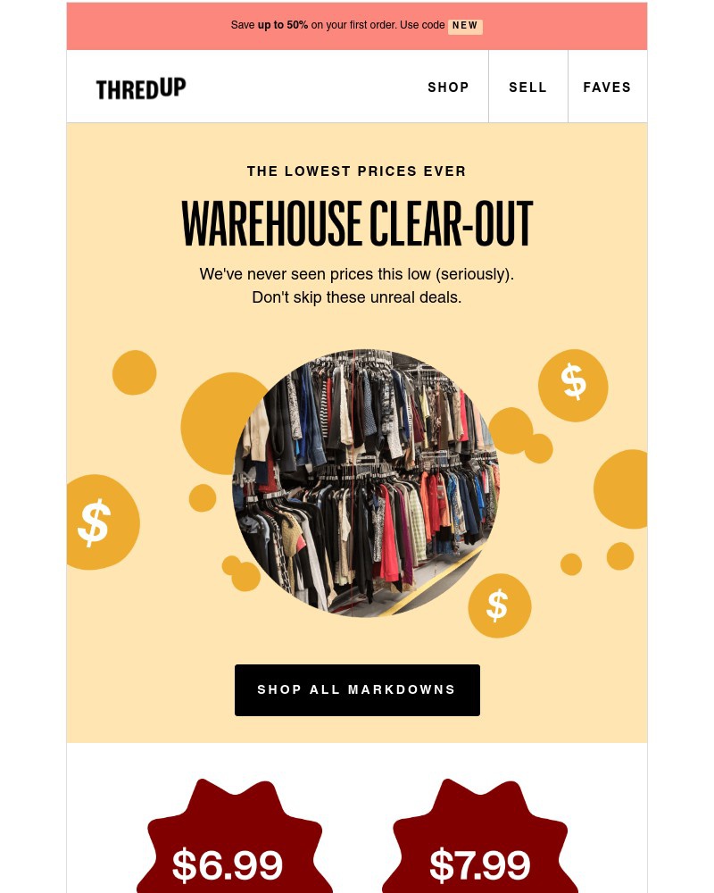 thredUP - UNDER $12: MAJOR markdowns 🤫