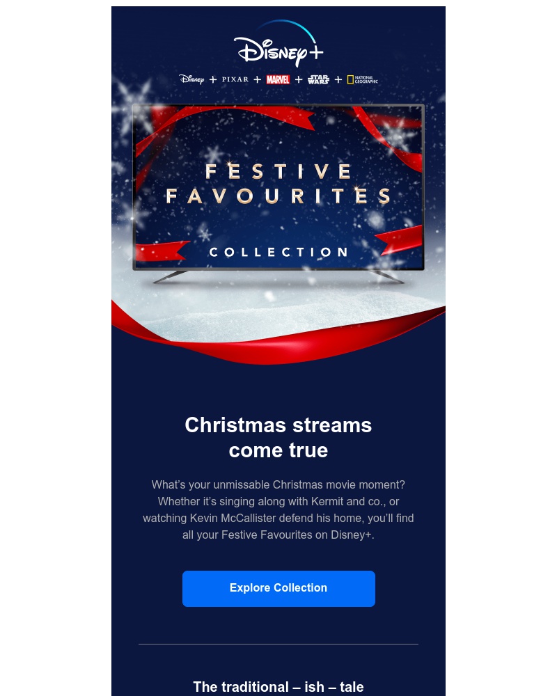 Disney+ - Unwrap our Festive Favourites