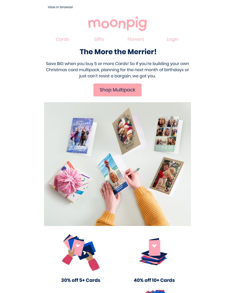Moonpig - 🌟 Up to 60% OFF all cards! 🌟