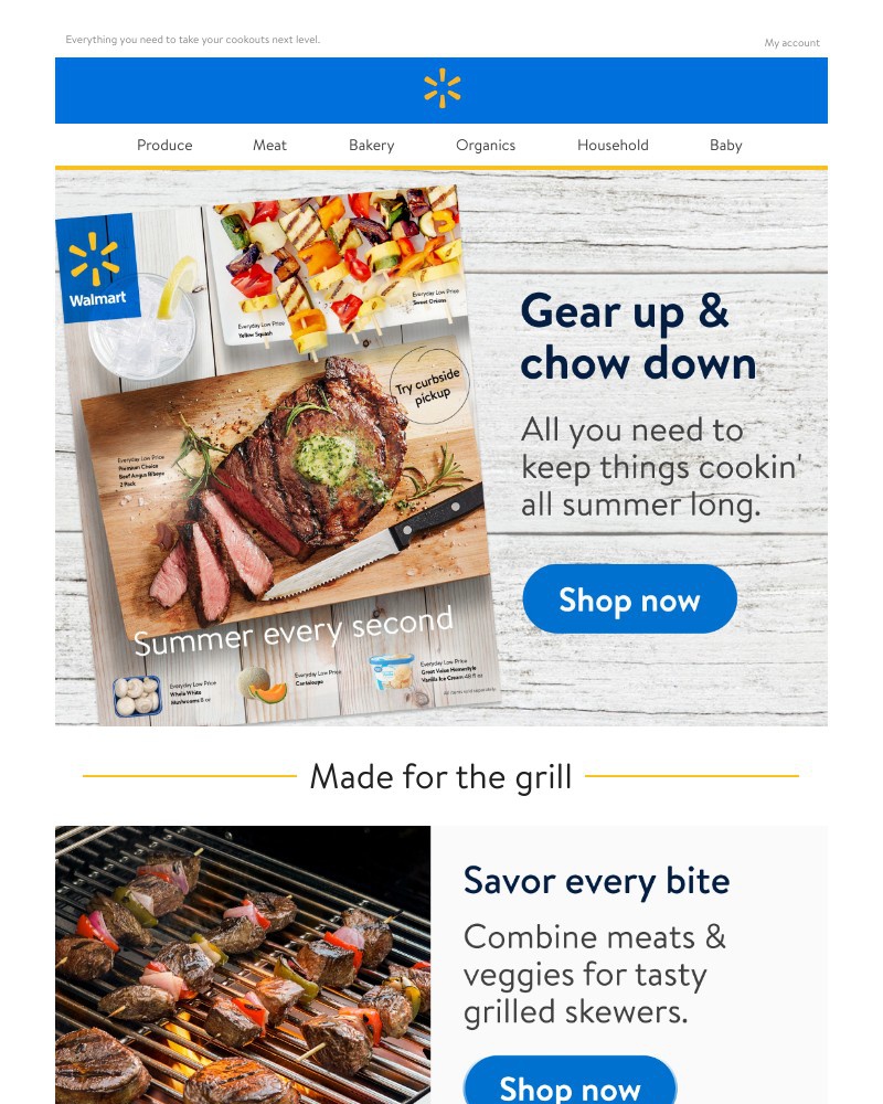 Walmart - Up your grilling game 🍔🔥