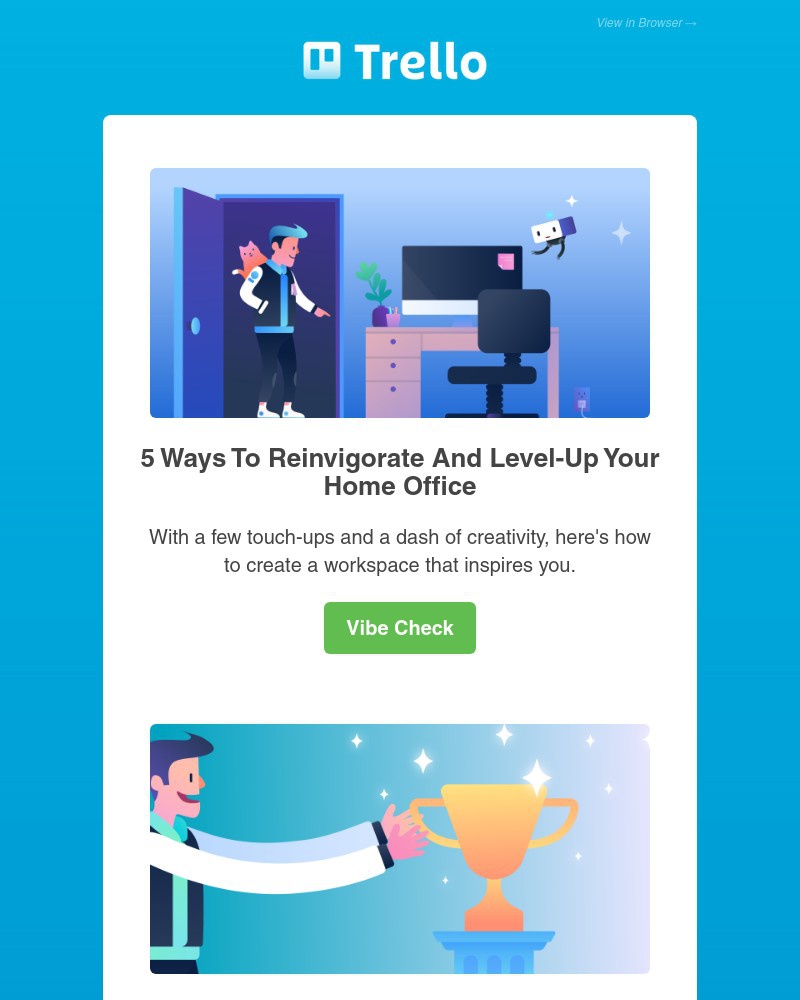 Trello - Upgrade your home office vibe